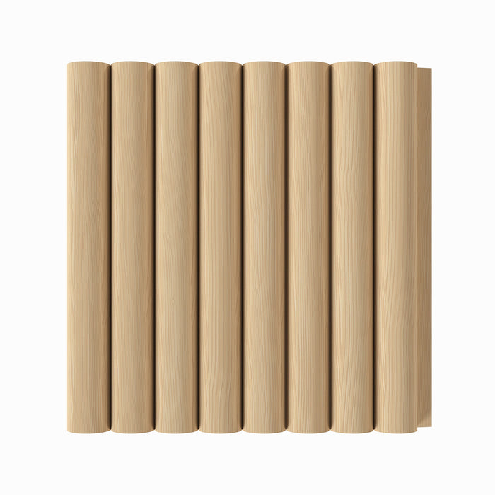 1/2" Bead Solid Wood Tongue and Grove Tambour Panel, 11/16" thick x 4 3/16"width x 112"long Solid Wood Panels White River Hardwoods Poplar