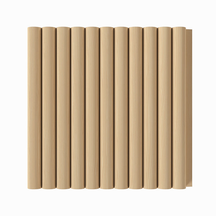 3/8" Shallow Bead Solid Wood Tongue and Grove Tambour Panel, 11/16" thick x 4 5/16"width x 112"long Solid Wood Panels White River Hardwoods Poplar