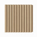 3/8" Shallow Bead Solid Wood Tongue and Grove Tambour Panel, 11/16" thick x 4 5/16"width x 112"long Solid Wood Panels White River Hardwoods White Oak