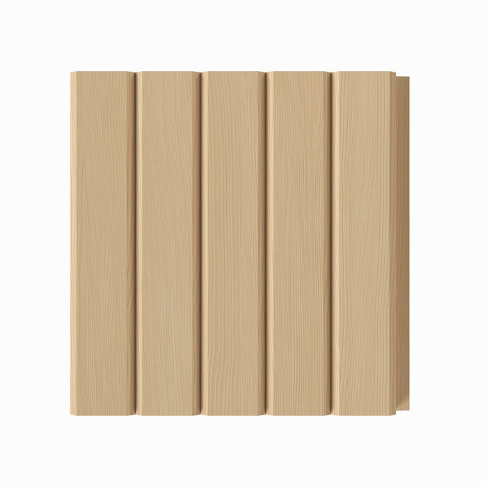 3/4" Bevel Solid Wood Tongue and Grove Tambour Panel, 11/16" thick x 3 15/16"width x 112"long (The bevel is different from the 201 profile)) Solid Wood Panels White River Hardwoods Poplar