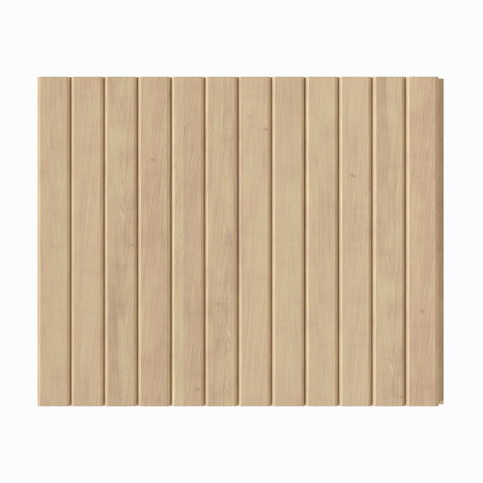 1" Bead Solid Wood Tongue and Grove Tambour Panel, 11/16" thick x 4 3/16"width x 112"long Solid Wood Panels White River Hardwoods