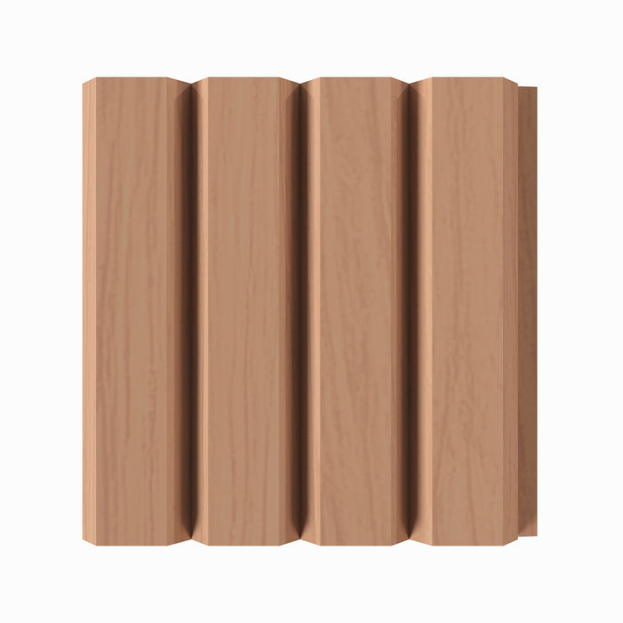 1" Bevel Solid Wood Tongue and Grove Tambour Panel, 3/4" thick x 4 3/16"width x 112"long Solid Wood Panels White River Hardwoods Red Oak