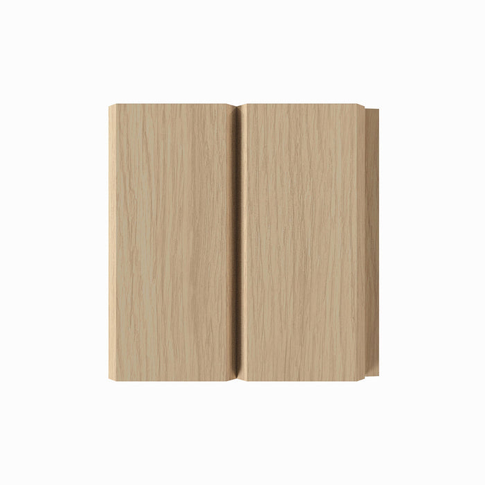1 1/2" Bevel Solid Wood Tongue and Grove Tambour Panel, 11/16" thick x 3 3/16"width x 112"long Solid Wood Panels White River Hardwoods White Oak