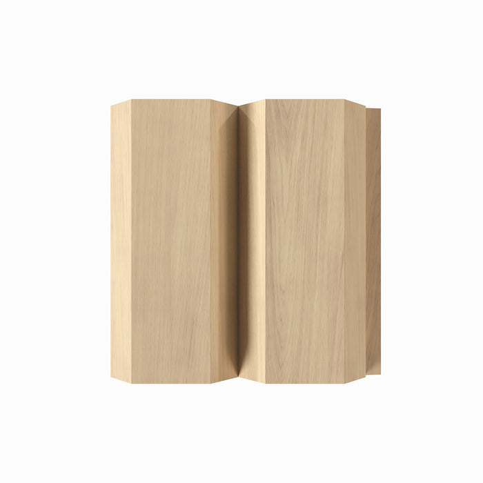 1 1/2" Bevel Solid Wood Tongue and Grove Tambour Panel, 1" thick x 3 3/16"width x 112"long Solid Wood Panels White River Hardwoods Maple