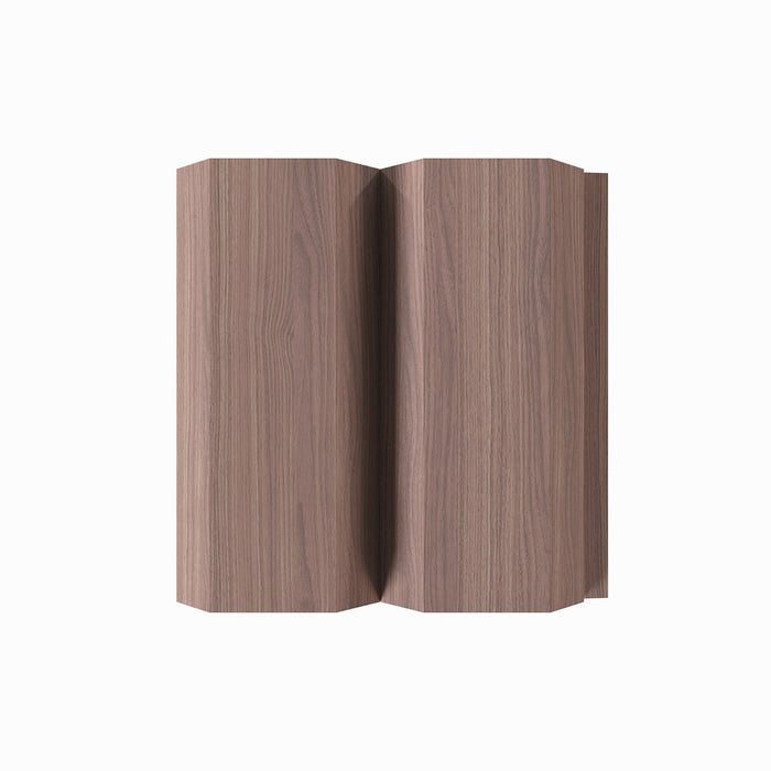 1 1/2" Bevel Solid Wood Tongue and Grove Tambour Panel, 1" thick x 3 3/16"width x 112"long Solid Wood Panels White River Hardwoods Walnut