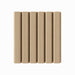 1 1/2" Bevel Solid Wood Tongue and Grove Tambour Panel, 1" thick x 3 3/16"width x 112"long Solid Wood Panels White River Hardwoods