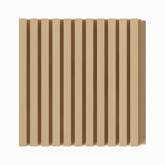 1/4" Square Solid Wood Tongue and Grove Tambour Panel, 11/16" thick x 4 5/16"width x 112"long Solid Wood Panels White River Hardwoods Poplar