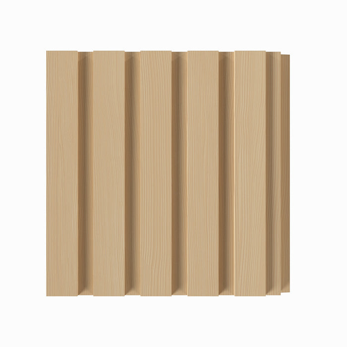 1/2" Square Solid Wood Tongue and Grove Tambour Panel, 11/16" thick x 3 15/16"width x 112"long Solid Wood Panels White River Hardwoods Poplar