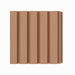 1/2" Square Solid Wood Tongue and Grove Tambour Panel, 11/16" thick x 3 15/16"width x 112"long Solid Wood Panels White River Hardwoods Red Oak