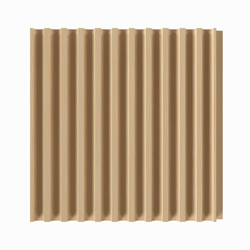 1/4" Cove Cut Solid Wood Tongue and Grove Tambour Panel, 11/16" thick x 4 5/16"width x 112"long Solid Wood Panels White River Hardwoods Poplar