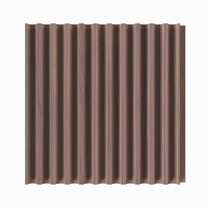 1/4" Cove Cut Solid Wood Tongue and Grove Tambour Panel, 11/16" thick x 4 5/16"width x 112"long Solid Wood Panels White River Hardwoods Walnut