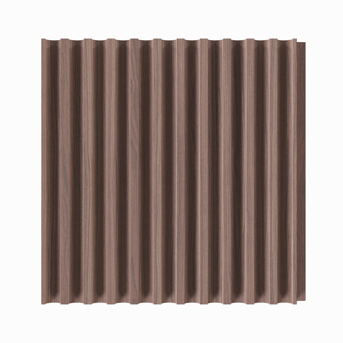 1/4" Cove Cut Solid Wood Tongue and Grove Tambour Panel, 11/16" thick x 4 5/16"width x 112"long Solid Wood Panels White River Hardwoods Walnut