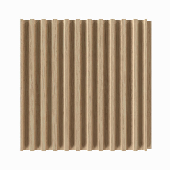1/4" Cove Cut Solid Wood Tongue and Grove Tambour Panel, 11/16" thick x 4 5/16"width x 112"long Solid Wood Panels White River Hardwoods White Oak