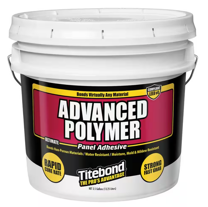 Titebond 3.5 Gal. Ultimate Advanced Polymer Panel Adhesive Adhesive White River Hardwoods   