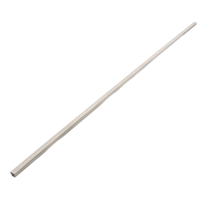 Silver Gray Oak Acoustic Panel, Veneer 1" Wide Slats - Harmony Series - Sold 2 Panels Per Carton Acoustic Slat Panel White River Hardwoods   