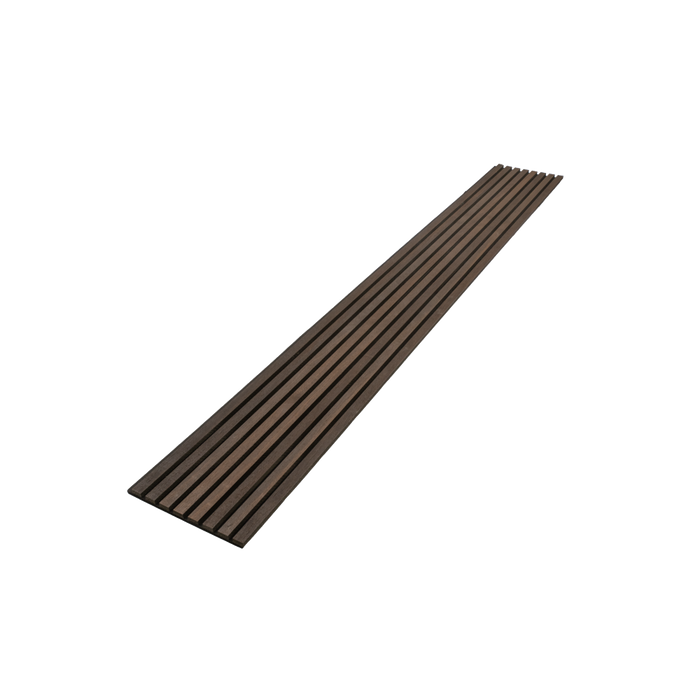 Smokey Oak Veneer Acoustic Panel, Veneer 1" Wide Slats - Harmony Series - Sold 2 Panels Per Carton Acoustic Slat Panel White River Hardwoods   