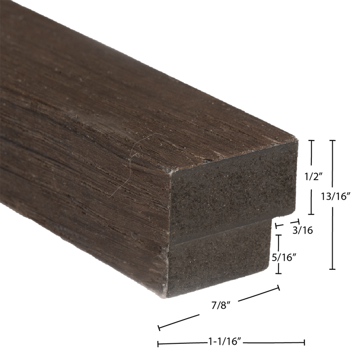 Smokey Oak Veneer Acoustic Panel, Veneer 1" Wide Slats - Harmony Series - Sold 2 Panels Per Carton Acoustic Slat Panel White River Hardwoods   