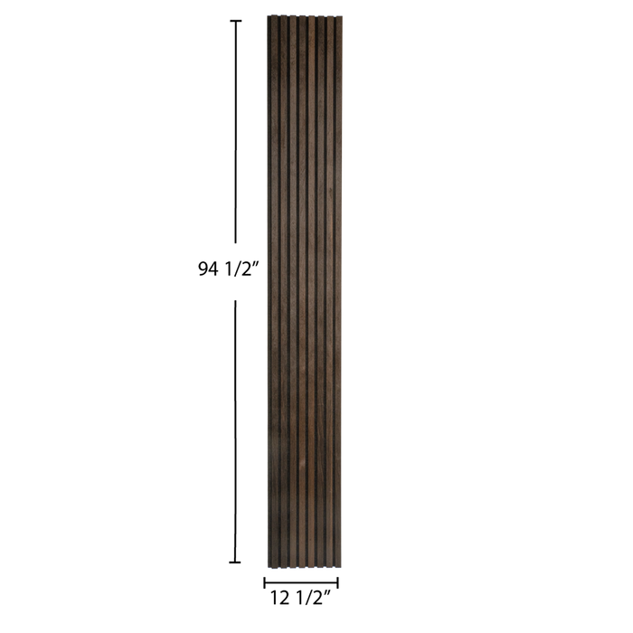 Smokey Oak Acoustic Panel - Harmony Series - Sold 2 Panels Per Carton Acoustic Slat Panel White River Hardwoods   
