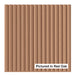 3/4" Single Bead Tambour Tambour White River Hardwoods 12"W x 48"L - Flexible Red Oak