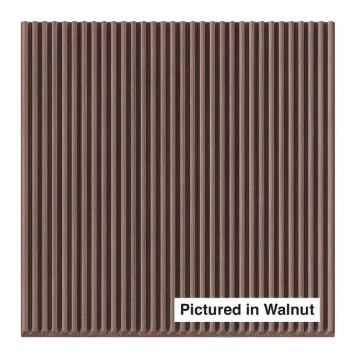 3/16″ Double Bead Tambour – Thick Tambour White River Hardwoods 12"W x 48"L - Flexible Walnut