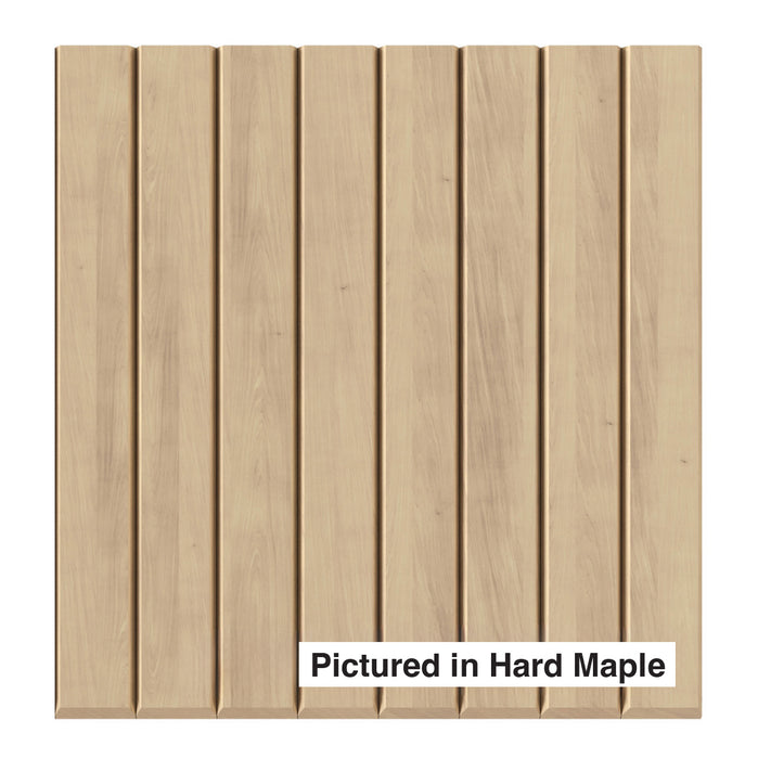 1-1/2″ Bevel Slat Tambour – Thin Tambour White River Hardwoods 12"W x 48"L - Flexible Hard Maple
