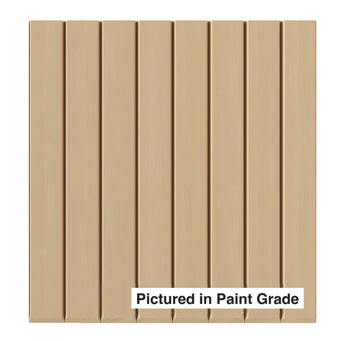 1-1/2″ Bevel Slat Tambour – Thin Tambour White River Hardwoods 12"W x 48"L - Flexible Paint Grade