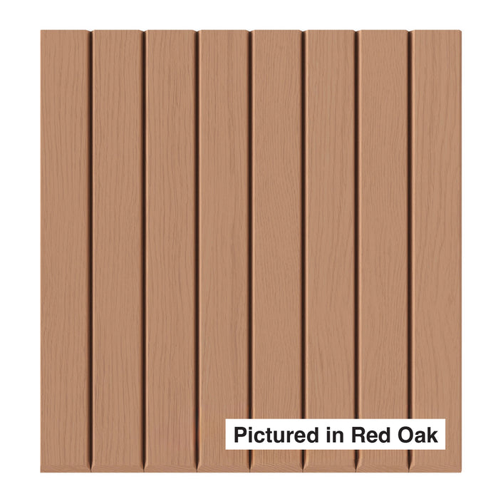 1-1/2″ Bevel Slat Tambour – Thin Tambour White River Hardwoods 12"W x 48"L - Flexible Red Oak
