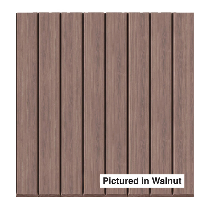 1-1/2″ Bevel Slat Tambour – Thin Tambour White River Hardwoods 12"W x 48"L - Flexible Walnut