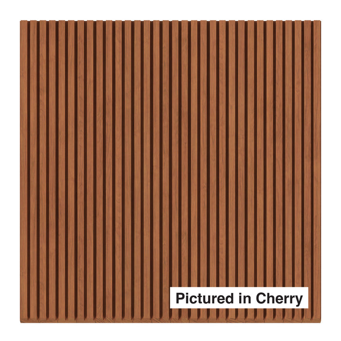 1/4" Square Flexible Tambour Tambour White River Hardwoods 24"W x 46"L - Not Flexible - Solid Backing Cherry - Only Available in 24"W x 46"L