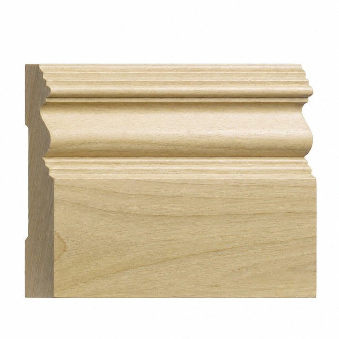 Traditional Base, 6"w x 5/8"d Base Mouldings White River Hardwoods Poplar