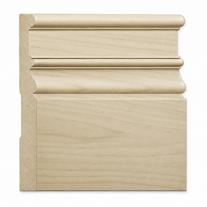 Traditional Base, 8"w x 3/4"d Base Mouldings White River Hardwoods Poplar