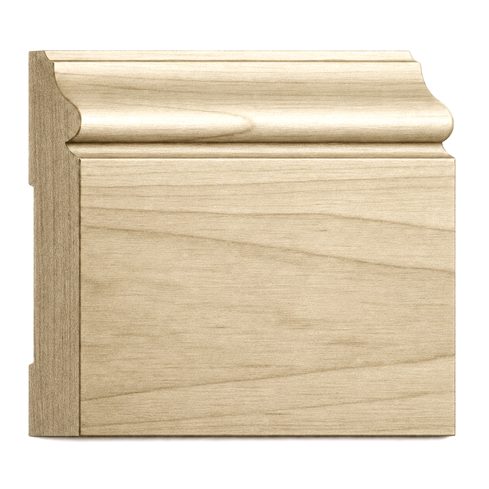 Traditional Base, 5 1/2''w x 11/16''d Base Mouldings White River Hardwoods Poplar