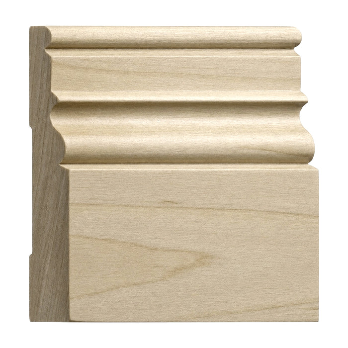 Traditional Base, 6"w x 3/4"d Base Mouldings White River Hardwoods Poplar