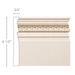 Lamb's Tongue & Bead Base (Repeats 1), 6 1/2''w x 3/4''d Base Mouldings White River Hardwoods Poplar