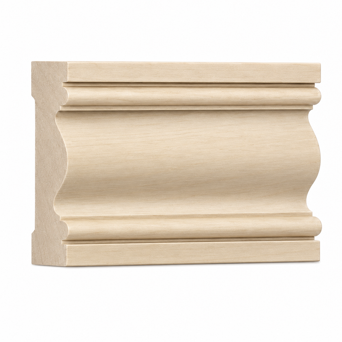 Traditional Casing, 4''w x 3/4''d Casings, Headers & Caps White River Hardwoods Poplar