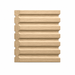 Fluted Casing, 6 1/2''w x 3/4''d Casings, Headers & Caps White River Hardwoods Poplar
