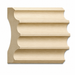 Fluted Casing, 5 1/8''w x 1 5/16''d Casings, Headers & Caps White River Hardwoods Poplar