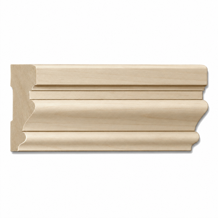 Traditional Casing, 2 1/2''w x 13/16''d Casings, Headers & Caps White River Hardwoods Poplar