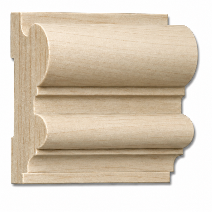 Case, 4 1/2''w x 1 1/16''d Casings, Headers & Caps White River Hardwoods Poplar