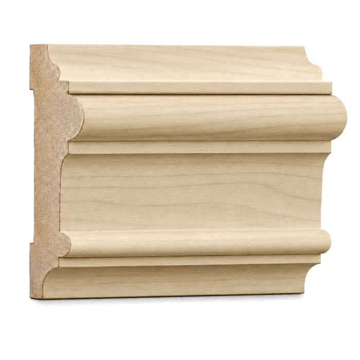 Chairrail, 4"w x 1"d Chairrails White River Hardwoods Poplar