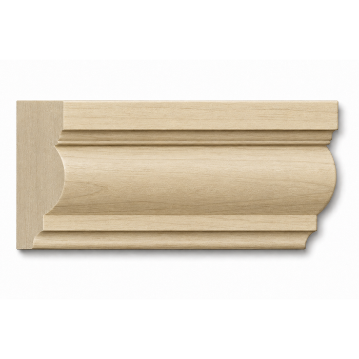 Traditional Chair Rail, 2 1/2''w x 13/16''d Chairrails White River Hardwoods Poplar