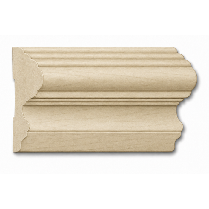 Traditional Chair Rail, 3 1/2''w x 1''d Chairrails White River Hardwoods Poplar
