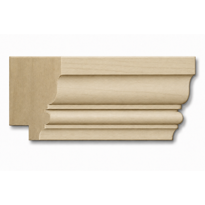 Traditional Chair Rail, 2 1/2''w x 1 3/4''d, (lips 13/16") Chairrails White River Hardwoods Poplar