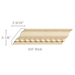 Large Rope, 4''w x 3/4''d Cornice Mouldings White River Hardwoods Poplar