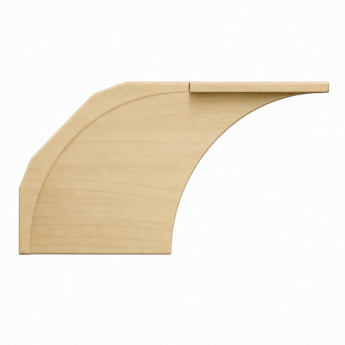 Cove, 11 1/4"w x 3"d Cove Mouldings White River Hardwoods Poly - Sold in 16’ Foot lengths