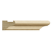 Cove For Light Filament, 1 3/4"w x 2 1/2"d Cove Mouldings White River Hardwoods Poplar