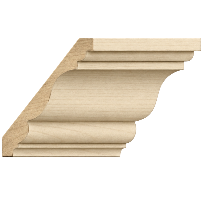 Traditional Crown, 7"w x 13/16"d Crown Mouldings White River Hardwoods Poplar
