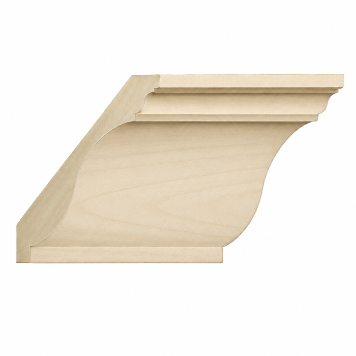 Crown, 8 1/2"w x 1 1/4"d Crown Mouldings White River Hardwoods Poplar