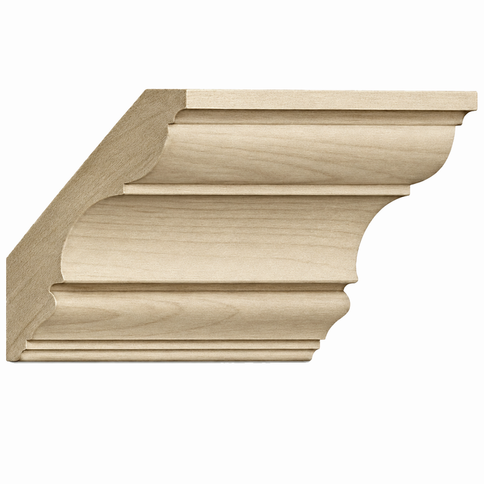Traditional Crown, 5 1/2"w x 13/16"d Crown Mouldings White River Hardwoods Poplar