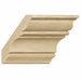 Traditional Crown, 6 1/4"w x 13/16"d Crown Mouldings White River Hardwoods Poplar